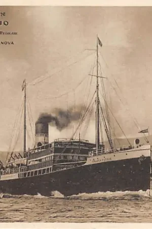 Promocja Italië Scheepvaart Franca Fassio Soc. di Navigazione Jillain & Fassio Italia Genova Europa HC46687