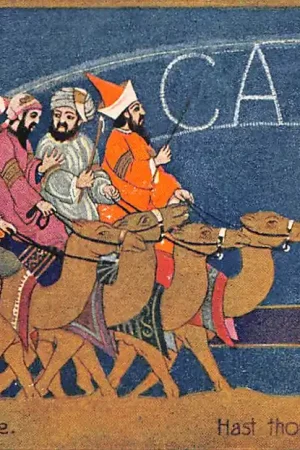 Autentyczny Engeland London His Majesty's Theatre Cairo A Mosaic in Mysaic and Mime Oscar Asche and Lili Brayton Theater England Europa HC46148