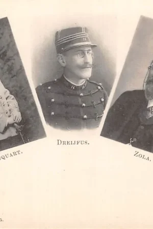 Frankrijk De zaak Dreyfus Piquart Zola 1898 France Europa HC45990 Zwrot pieniędzy