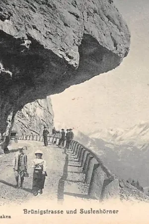 Zwitserland Brunigstrasse und Sustenhorner 1910 Schweiz Suisse Switzerland Europa HC45473 Niska cena