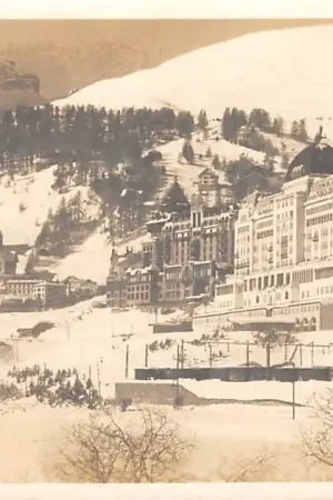 Zwitserland St. Moritz in de sneeuw Winter Schweiz Switzerland Suisse Europa HC45077 Kup teraz