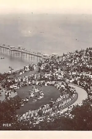 Bezpieczna płatność Engeland Wales Llandudno Happy Valley and Pier England Europa HC44962