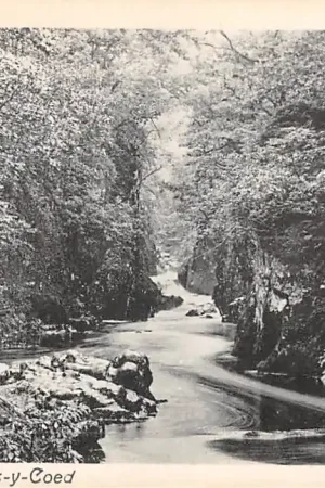 Nowość Engeland Wales Bettws-y-Coed Fairy Glen England Europa HC44935