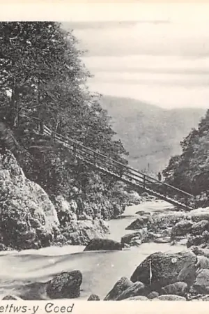 Tani Engeland Wales Bettws-y-Coed Miner's Bridge England Europa HC44934