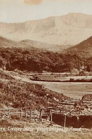 Ostatnia szansa Engeland Wales Cader ldris, from Dolgelly Road Fotokaart England Europa HC44931