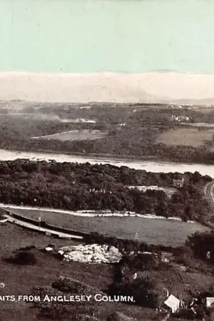 Engeland Wales Menai Straits from Anglesy Column England Europa HC44930 Zamów teraz