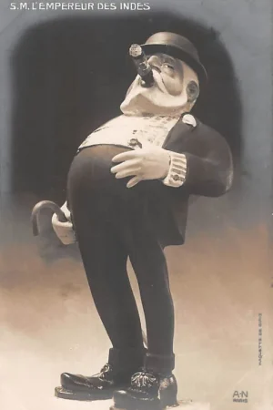 Frankrijk Engeland S.M. L' Empereur des Indes King George V Cartoon Spotprent France England Europa HC44516 Ekspresowa dostawa