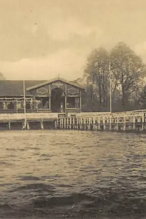 Oferta limitowana Duitsland Eutin Uklei-Fahrhaus Restaurant Café und Konditorei Sielbecker Schiffslandungsbrucke u. dem Weg zum Uklei-See Deutschland Europa HC43198