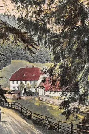 Duitsland Sanct Andreasberg Forsthaus Schluft Harz 1912 Deutschland Europa HC43196 Premium