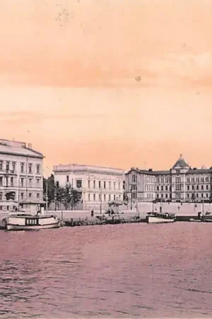 Autentyczny Finland Helsinki Hietalahden Satama Helsingfors Sandvikshammen 1912 Suomi Europa HC43177
