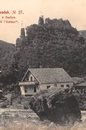 Ostatnia szansa Rusland Kislovodsk \\u041a\\u0438\\u0441\\u043b\\u043e\\u0432\\u043e\\u0434\\u0441\\u043a Kaukasus Le Chateau Astuce et l'Amour 1902 Russia Europa HC43119