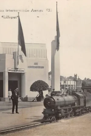 België Antwerpen Le train Liileput L'Exposition Internationale 1930 Treinen Europa HC42242 Rabat