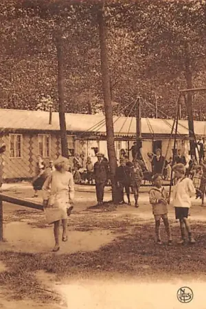 Tylko dziś België Kapelle-op-den-Bosch Luna-Parc Speeltuin Attractions Vermakelijkheden 1928 Kind Europa HC42129