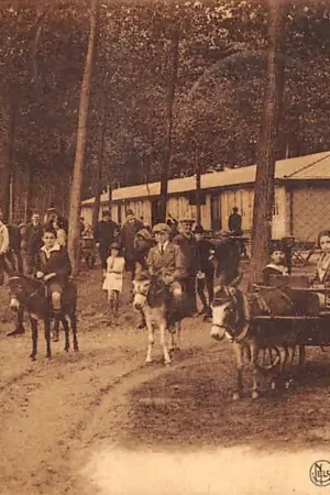 België Kapelle-op-den-Bosch Luna-Parc Hippodrome Renbaan Ezeltje rijden Speeltuin Kind 1928 Kind Europa HC42128 Ostatnia szansa