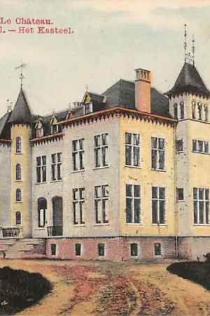 België Scherpenheuvel Het Kasteel 1908 Europa HC42121 Autentyczny