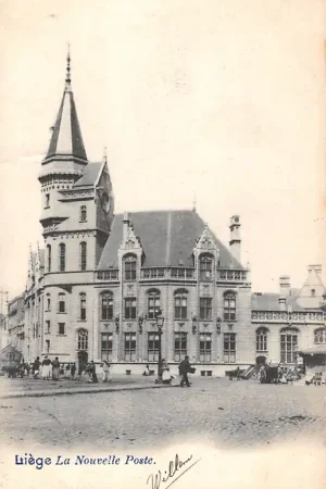 Ostatnia szansa België Luik Nieuwe Postkantoor Liege La Nouvelle Poste 1903 Europa HC42103