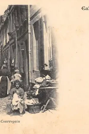 Frankrijk Calais Une rue du Courregain France Europa HC41841 Popularny