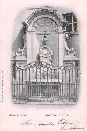 Tylko dziś België Brussel Manneken-Pis 1900 Europa HC42100