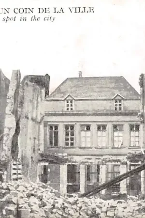 Popularny Frankrijk WO1 1914-1918 Arras Un coin de la ville France Militair Europa HC42018