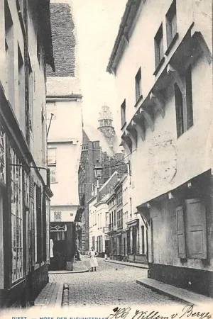 Rabat België Diest Hoek der Nieuwstraat 1906 Europa HC41804