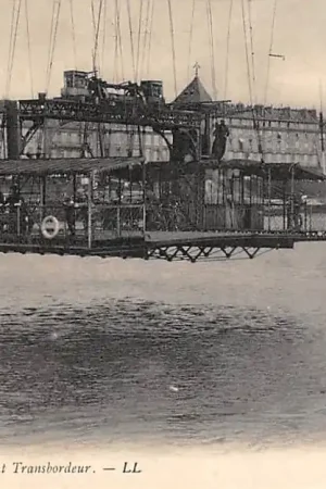 Promocja Frankrijk Rouen Le Pont Transbordeur Zweefbrug France Europa HC41516