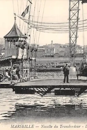 Ekspresowa dostawa Frankrijk Marseille Nacelle du Transbordeur Zweefbrug France Europa HC41514