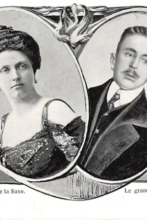 Szybka dostawa Duitsland België La Princesse Louise de la Saxe en haar minnar Le gramairien Andre Giron Koningshuis Deutschland Europa HC41073