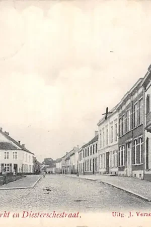 België Thessenderloo Markt en Diesterschestraat 1906 Beringen Europa HC41689 Wyprzedaż