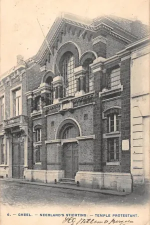 Zamów teraz België Gheel Neerland's Stichting Protestantse Kerk Temple Protestant 1906 EuropaHC41682