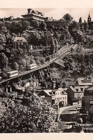 Duitsland Dresden Loschwitz u. Weisser Hirsch Tram Deutschland Europa HC41623 Kup teraz