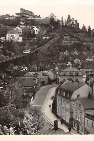 Ostatnia szansa Duitsland Dresden Loschwitzhohe u. Luisenhof Tram Deutschland Europa HC41622