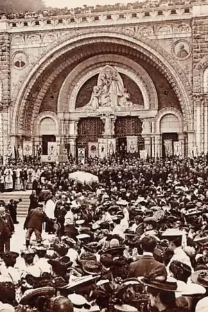 Promocja Frankrijk Lourdes La benediction des Malades Fotokaart France Europa HC40945