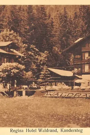 Nowość Zwitserland Kandersteg Regina Hotel Waldrand Schweiz Suisse Switzerland Europa HC40807