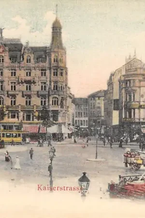 Oferta limitowana Duitsland Frankfurt a. M. Kaiserstrasse Tram Deutschland Europa HC40513