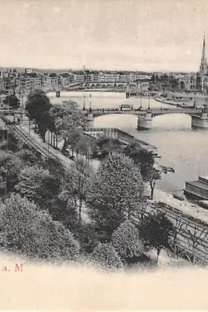 Duitsland Frankfurt a. M. Gruss aus 1900 Deutschland Europa HC40512 Oryginalny