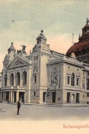 Duitsland Frankfurt a. M. Schaspielhaus Deutschland Europa HC40504 Oferta limitowana