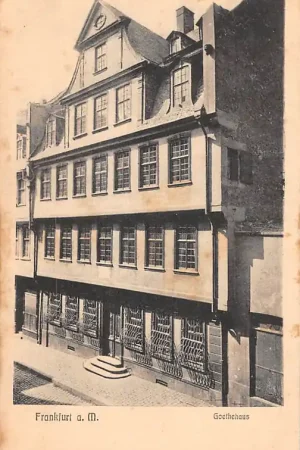 Zwrot pieniędzy Duitsland Frankfurt a. M. Goethehaus Deutschland Europa HC40500