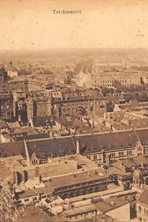 Oryginalny Duitsland Berlin Totalansicht Deutschland Europa HC40480