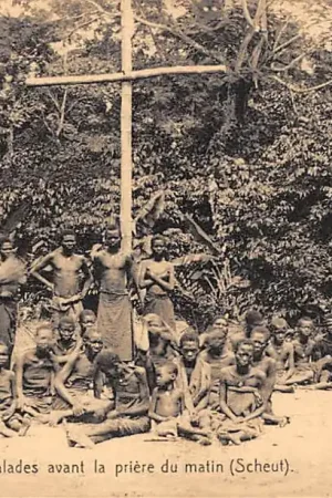 Najlepsza cena Congo Belge Les soeurs et leurs malades avant la priere du Matin (Scheut) België Afrika HC39952