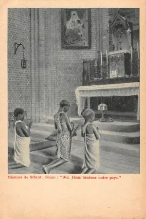 Congo Belge Missions de Scheut Bon Jesus benissez notre pays België Afrika HC39937 Darmowa dostawa