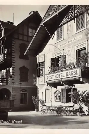 Oostenrijk Oetz in Oetztal Post Hotel Kassl Österreich Austria Europa HC39902 Autentyczny