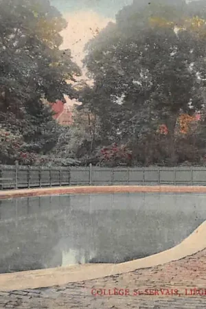 Promocja België Luik Liege St. Servais College Le Bassin de la Natation Europa 1910 HC39881