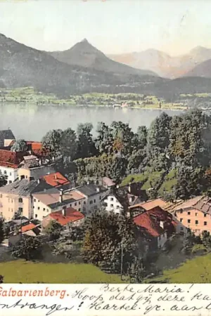 Oostenrijk St. Wolfgang vom Calvarienberg 1903 Austria Österreich Austria Europa HC39869 Tani