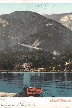 Oostenrijk St. Wolfgang Leuchtturm uns Scxhafberg Austria Österreich Austria Europa HC39868 Wysoka jakość