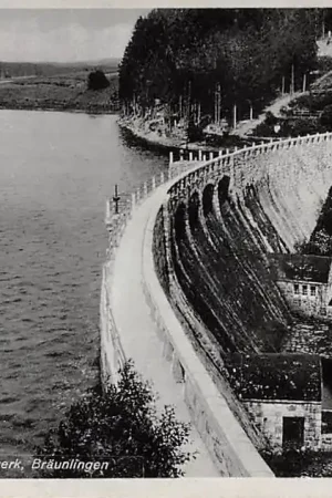 Duitsland Braunlingen Brandbachtalsperre u. Kraftwerk Stuwdam Deutschland Europa HC39831 Niska cena