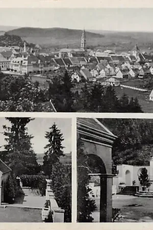 Wysoka jakość Duitsland Braunlingen Gedachtniskapelle Brunenanlage Deutschland Europa HC39817