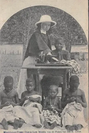 Congo Belge Naaionderricht Missiehuizen Weert - Donck - Lier van de Paters van den H. Geest België Afrika HC39634 Promocja