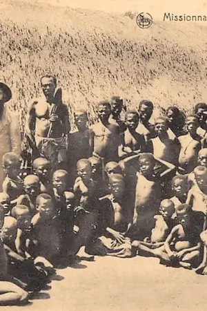Zwrot pieniędzy Congo Belge Missionaire en tournee apostolique Propriete de Scheut België Afrika HC39622