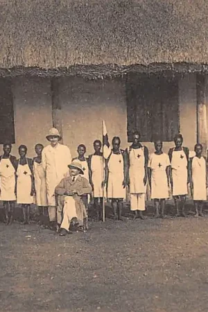 Nowość Congo Belge Pawa School van verplegers van het Rode Kruis te Pawa Croix Rouge België Afrika HC39610