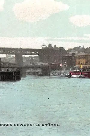 Engeland Newcastle-on-Tyne High & Low Level Bridges England Europa HC39485 Tani
